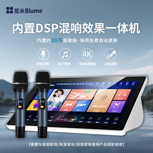 [2026 Upgraded Model] Blume 5-in-1 Amplifier Karaoke Machine | New 19.5-inch Large Screen Upgrade