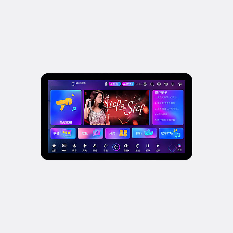 Blume AIR 2nd Generation KTV All-in-One Machine | Full Screen, Long Battery Life, Wireless Mic