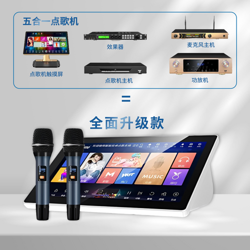 Blume 5-in-1 Amplifier Karaoke Machine | 19.5-inch Screen, Built-in KTV System